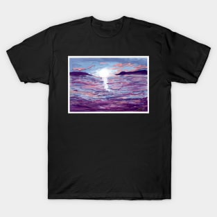 Sunset on Strangford Lough T-Shirt